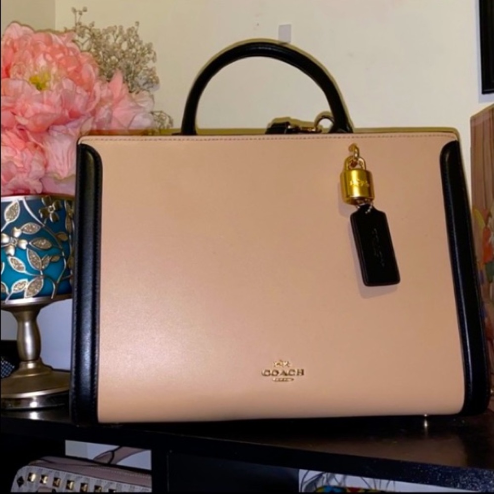 Coach ZOE CARRYALL IN COLORBLOCK